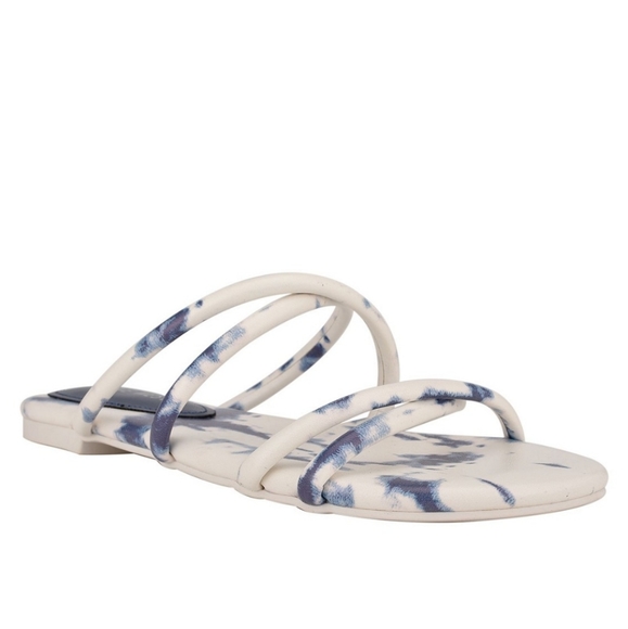 Nine West Shoes - Nine West Beva Criss-Cross Slip-on Flat Sandals-6